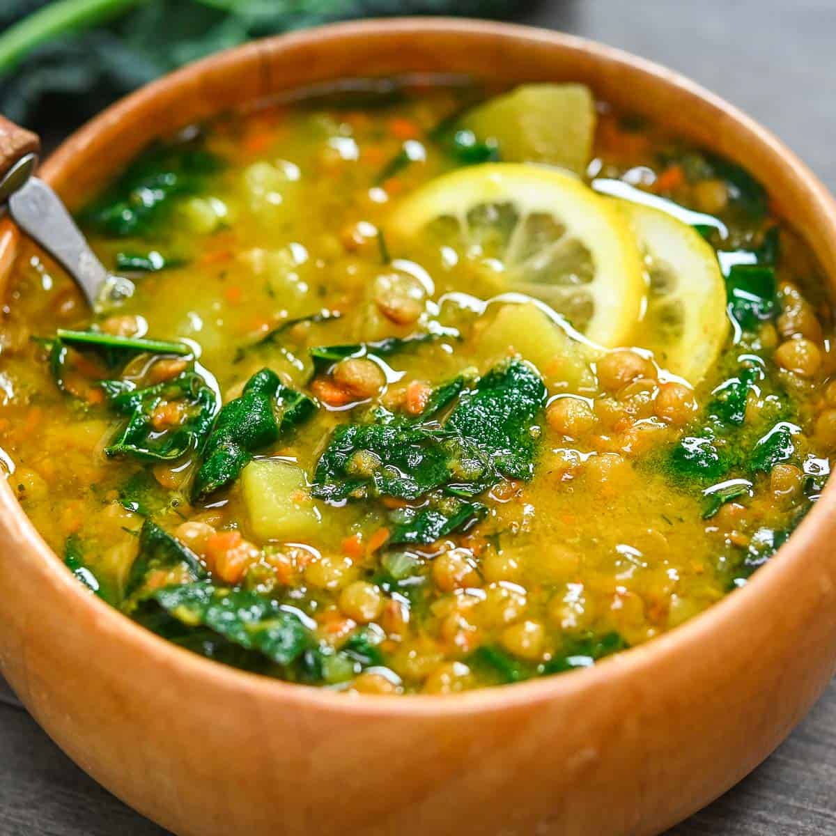 Easy Lemon Lentil Soup Recipe Eat Something Vegan