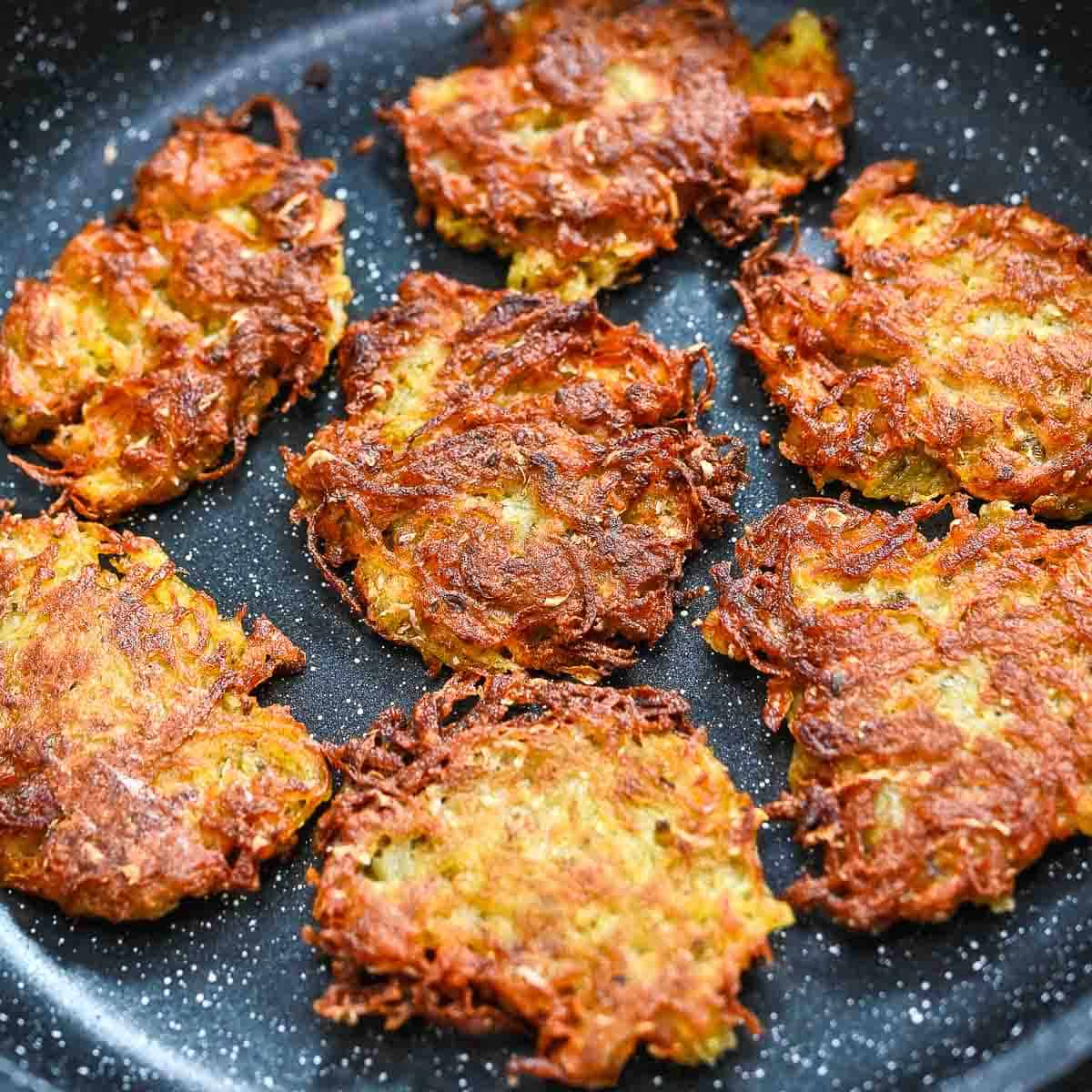 Vegan Potato Pancakes • It Doesn't Taste Like Chicken