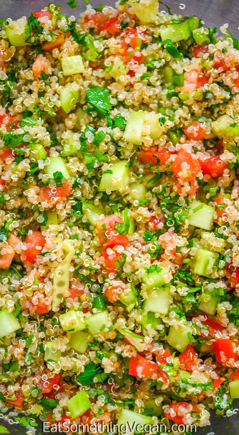 Quinoa Tabbouleh Salad - Eat Something Vegan