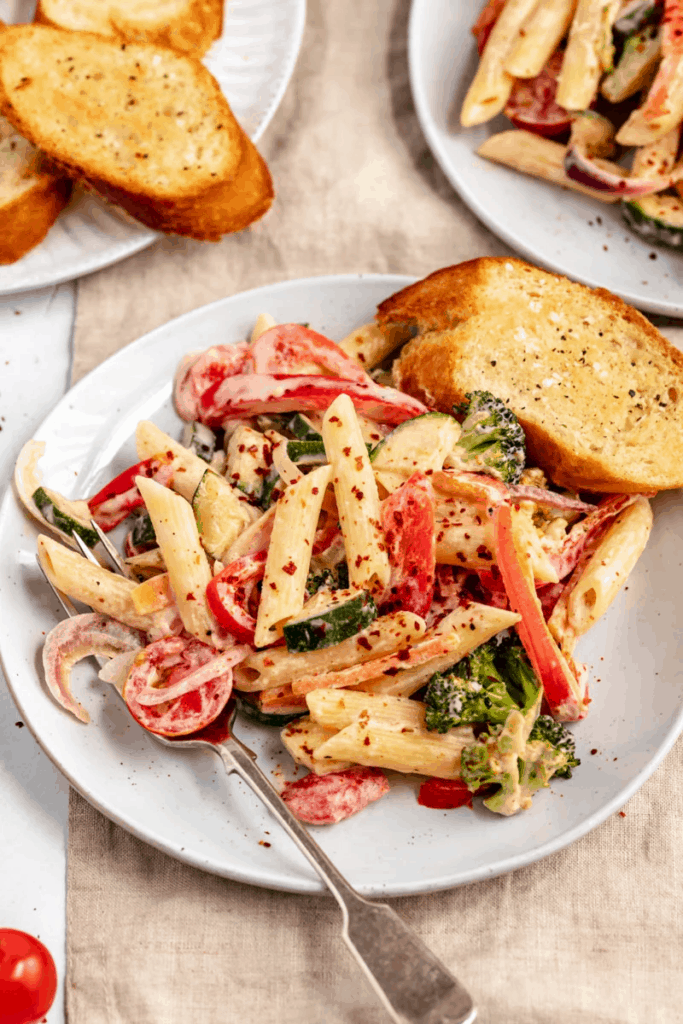 Vegan Pasta Primavera