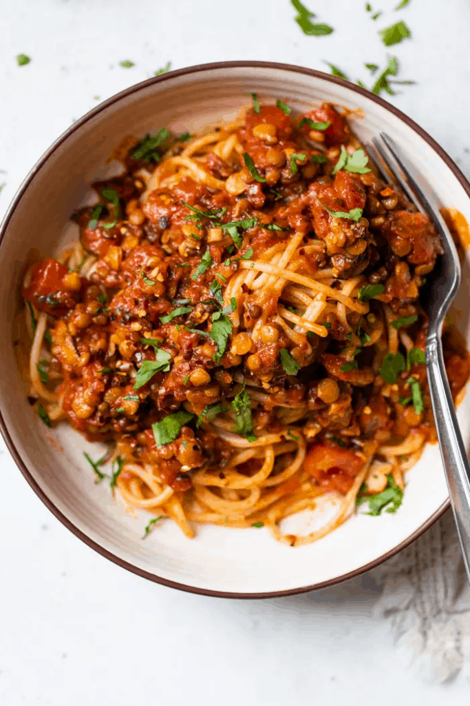 Lentil Bolognese