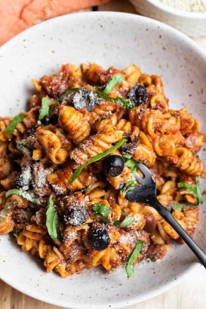 Vegan Instant Pot Italian Pasta