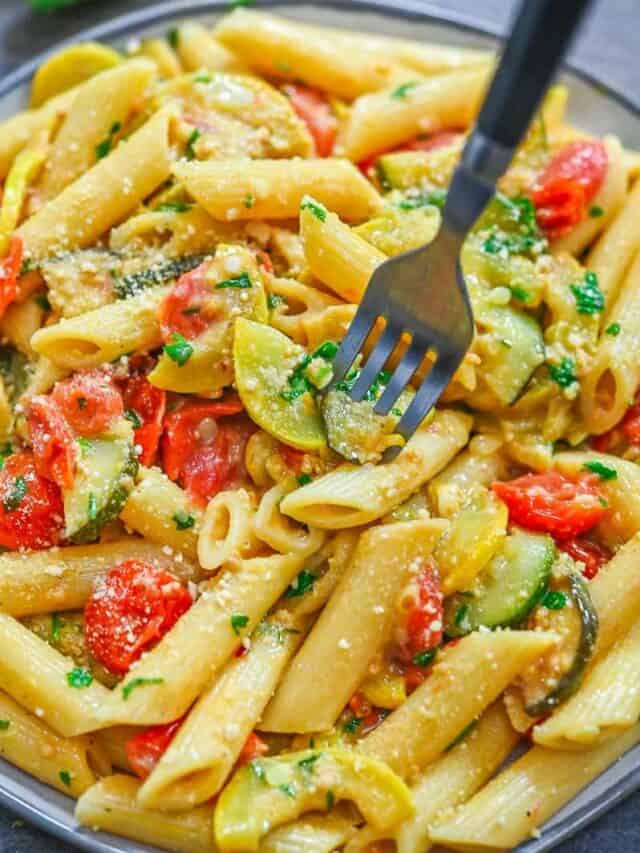 Creamy Zucchini Pasta Eat Something Vegan