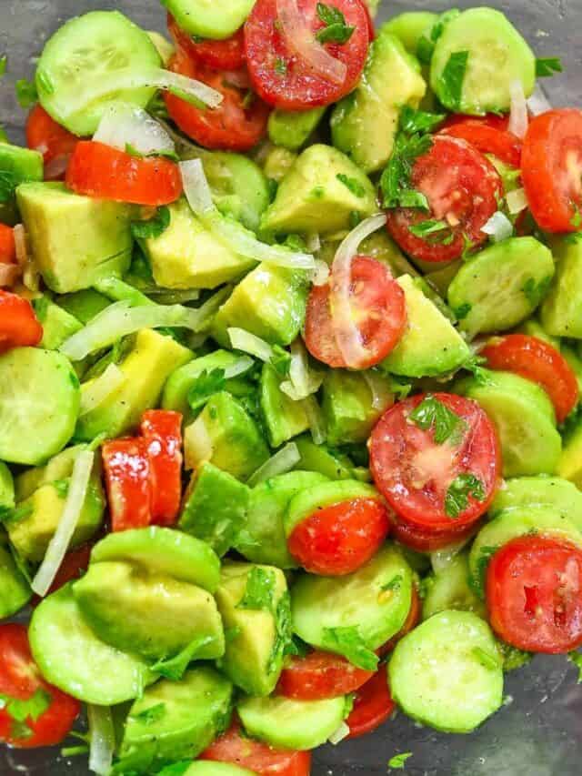 Simple Avocado Salad
