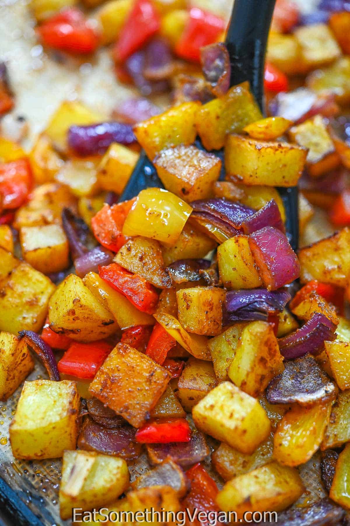 Baked Potato Breakfast Hash - Eat Something Vegan