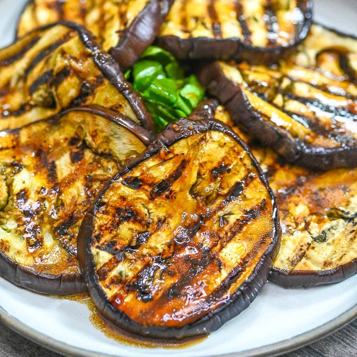 Grilled Eggplant - Eat Something Vegan