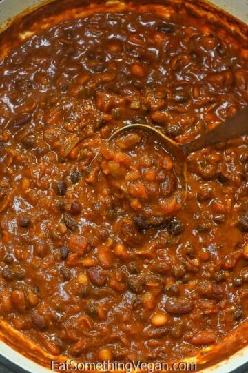 Three Bean Chili (Vegan) - Eat Something Vegan