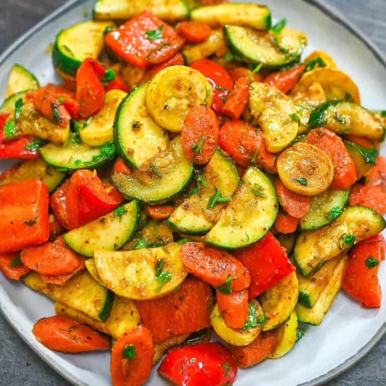 Simple Sautéed Vegetables - Eat Something Vegan