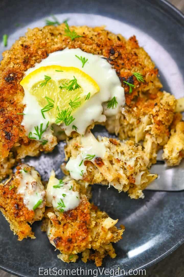 Vegan Crab Cakes - Eat Something Vegan