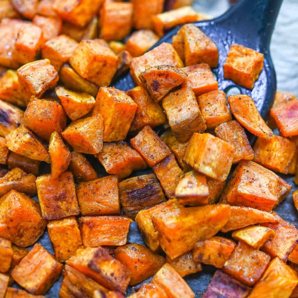 Easy Roasted Sweet Potatoes