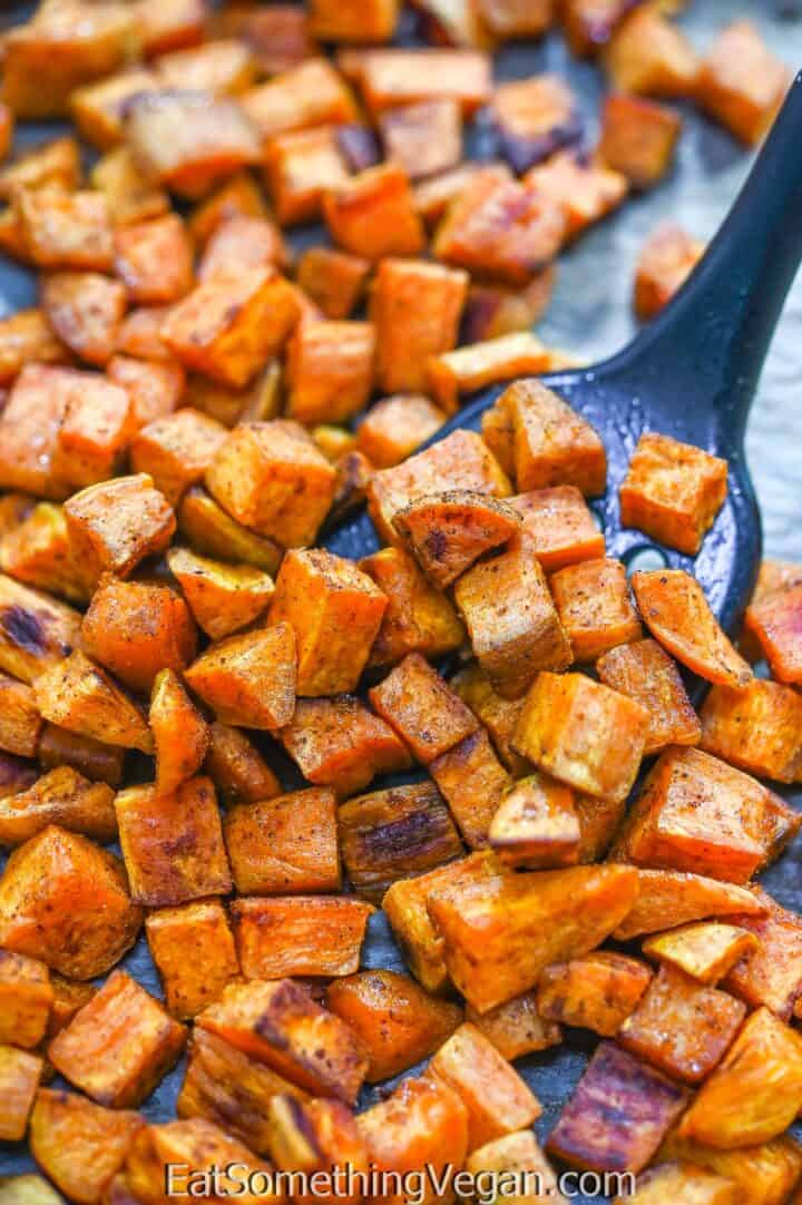 Easy Roasted Sweet Potatoes - Eat Something Vegan