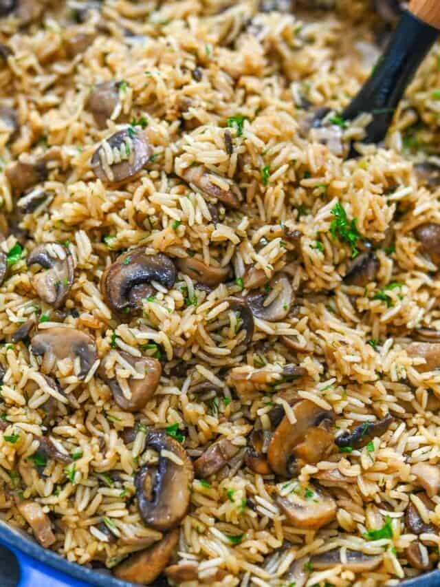 Mushroom Rice Recipe Must Try