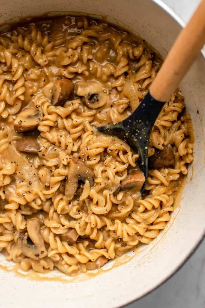 mushroom stroganoff