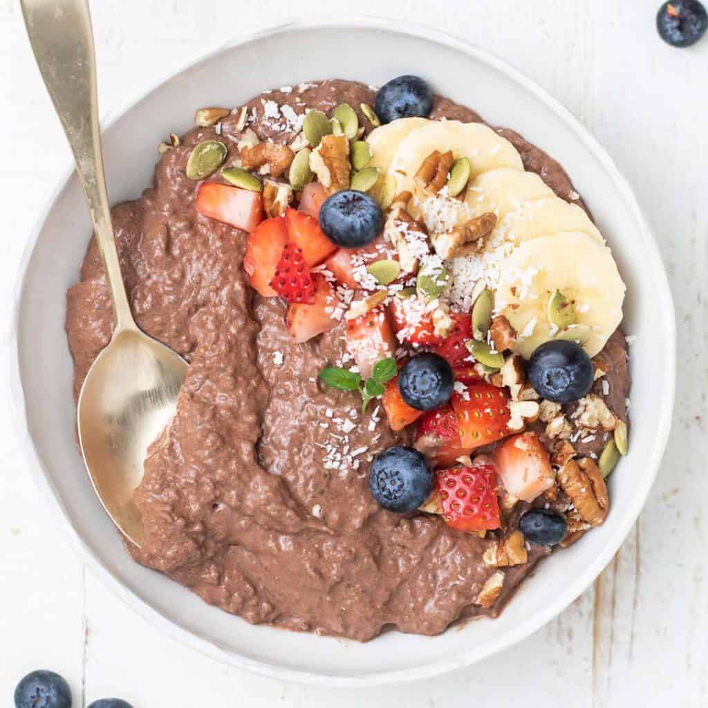 Chocolate Chia Seed Pudding