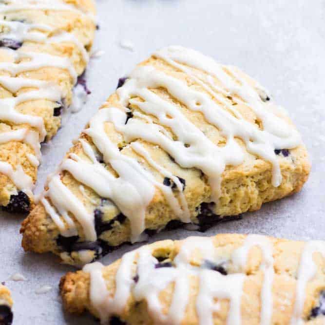 Vegan Blueberry Scones