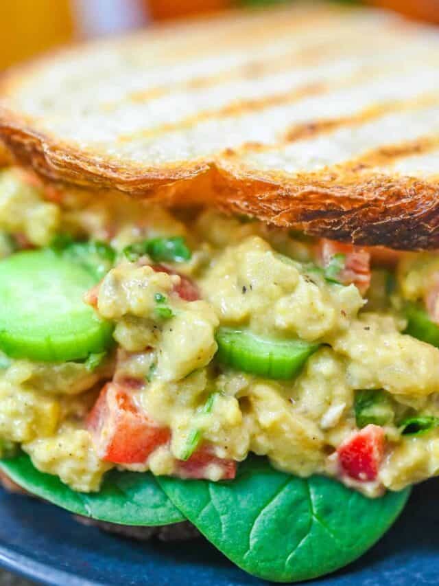 Vegan Curried Chickpea Salad Sandwich Eat Something Vegan