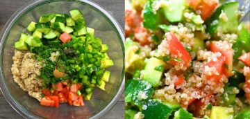 Quinoa Veggie Salad - Eat Something Vegan