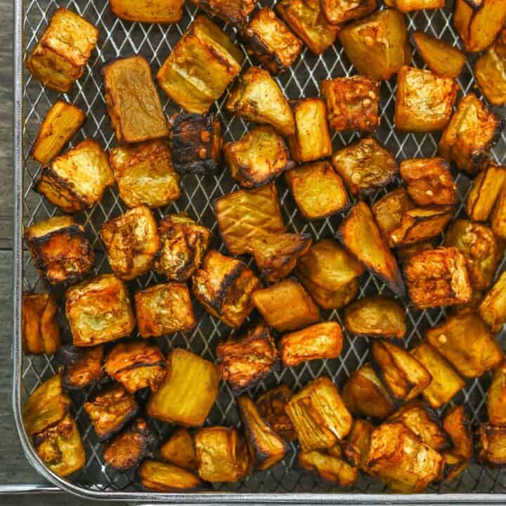 Air Fryer Eggplant Eat Something Vegan