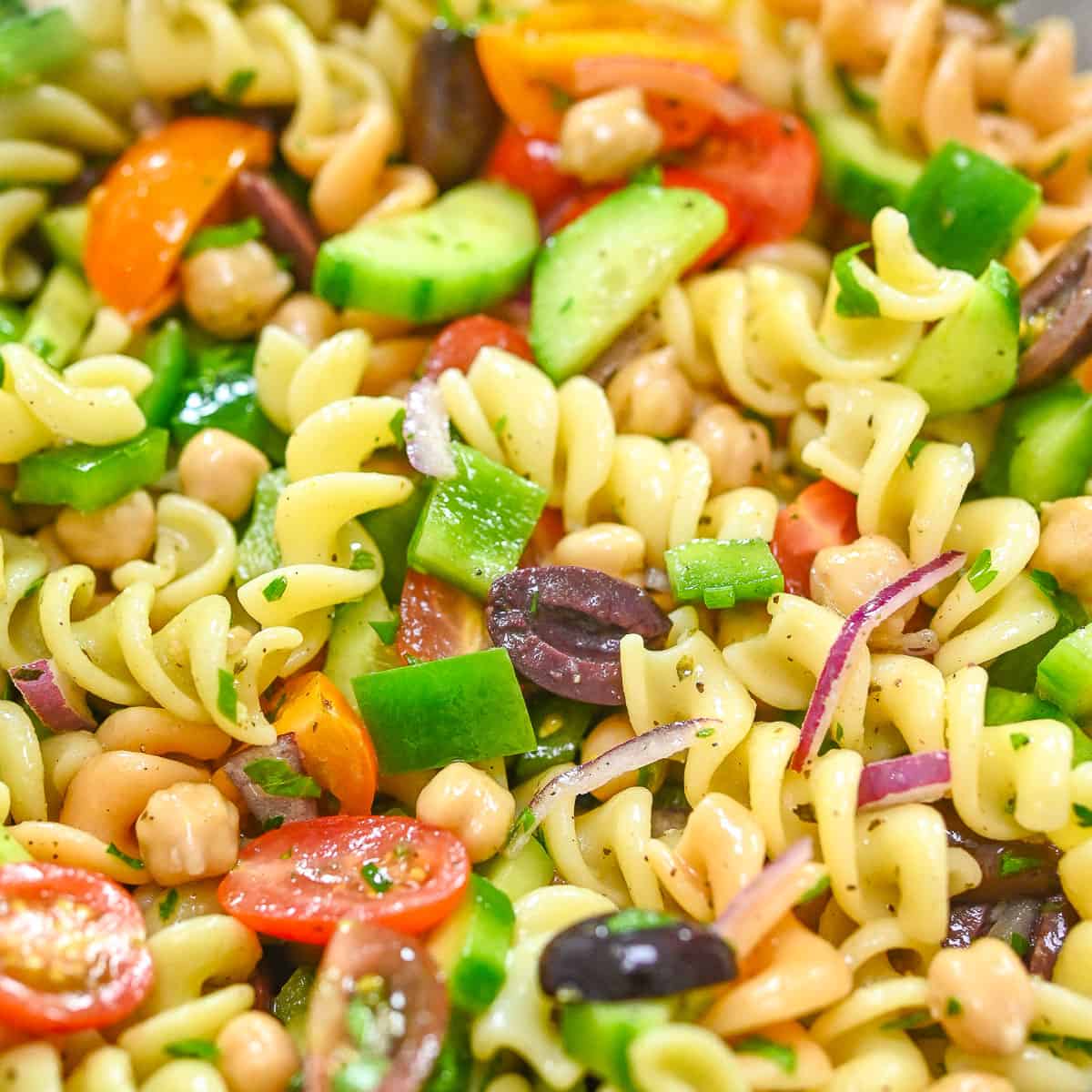 Vegan Pasta Salad - Eat Something Vegan