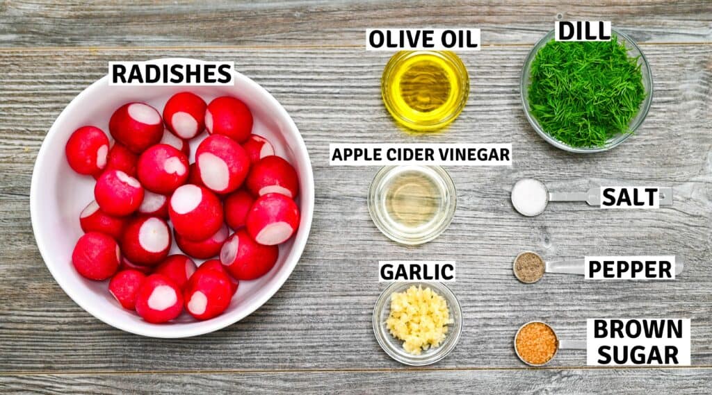 Ingredients for the recipe