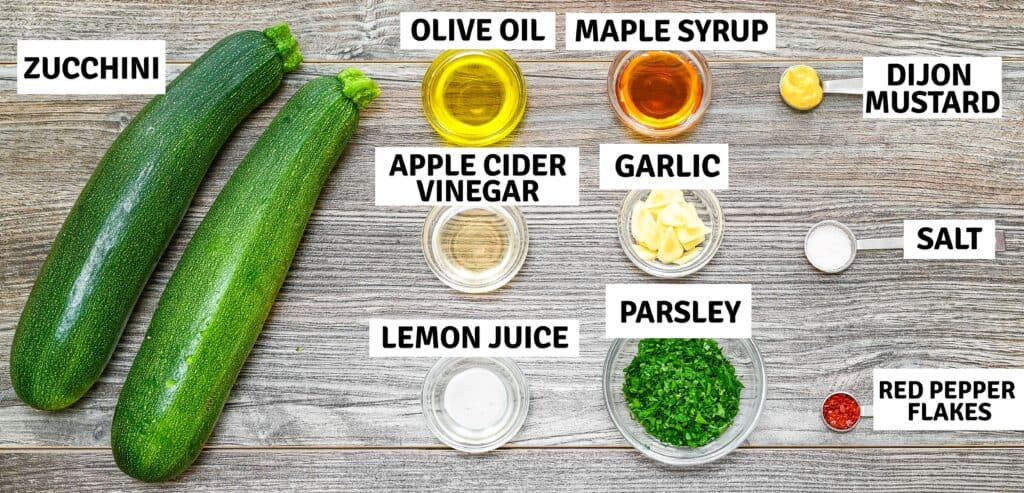 Ingredients on the table