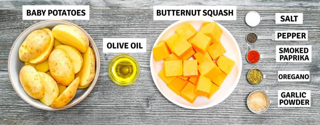 Ingredients on the table