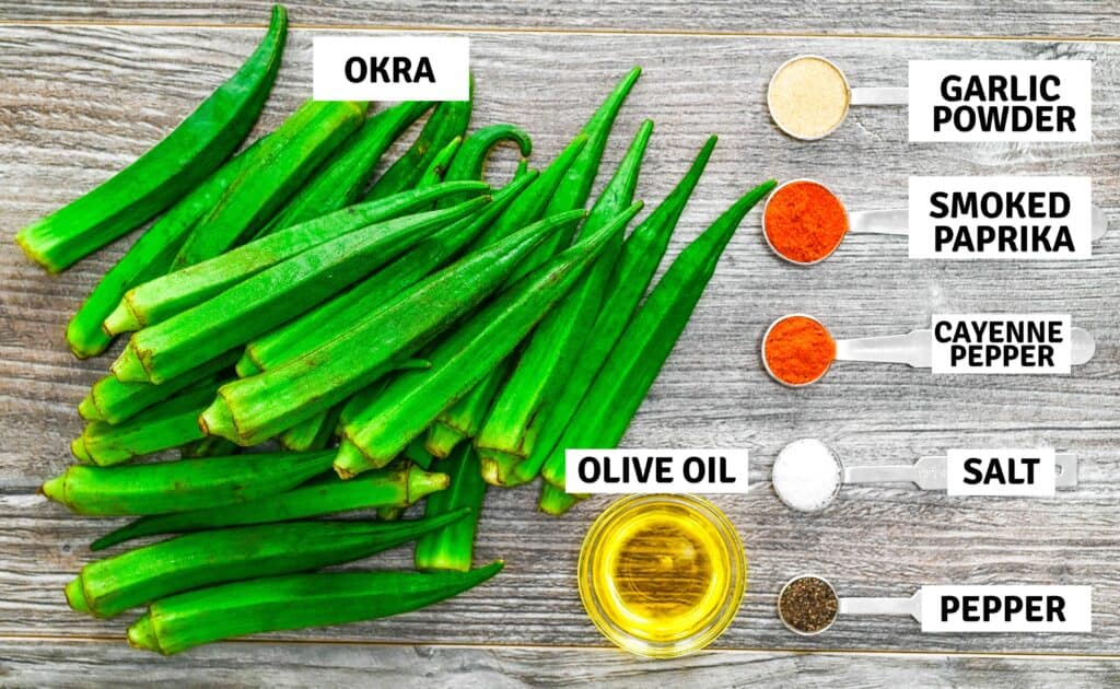 Ingredients on the table