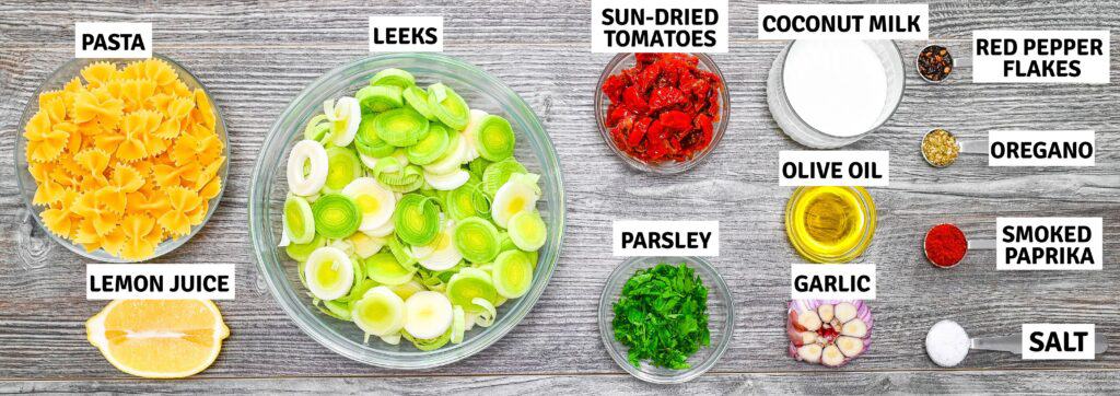 Ingredients on the table