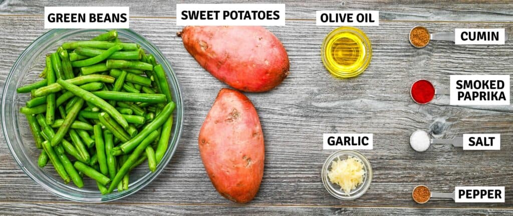 Ingredients on the table