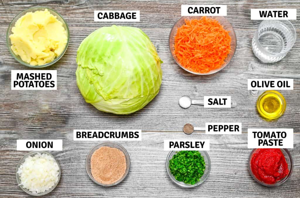 Ingredients on the table