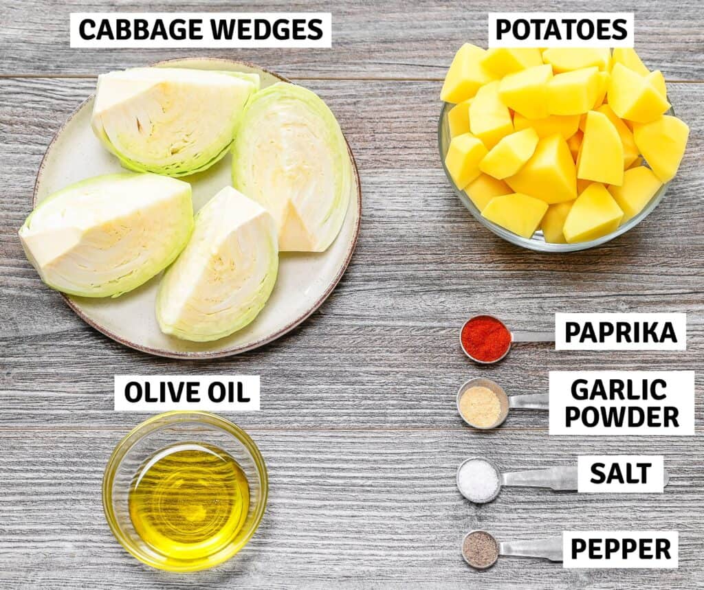 Ingredients on the table