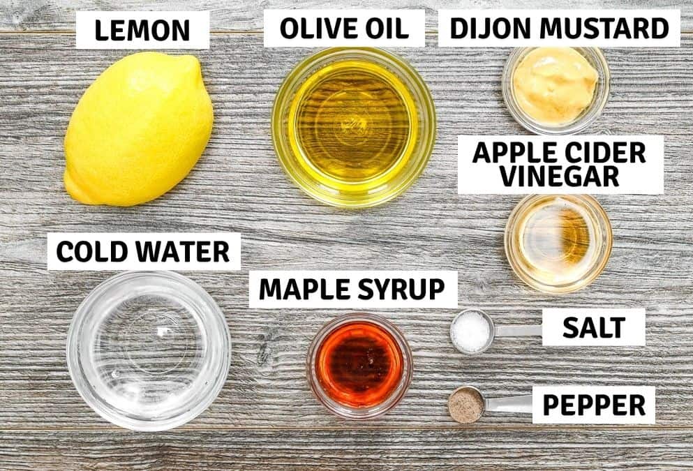 Ingredients on the table
