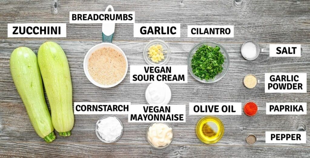 Ingredients on the table